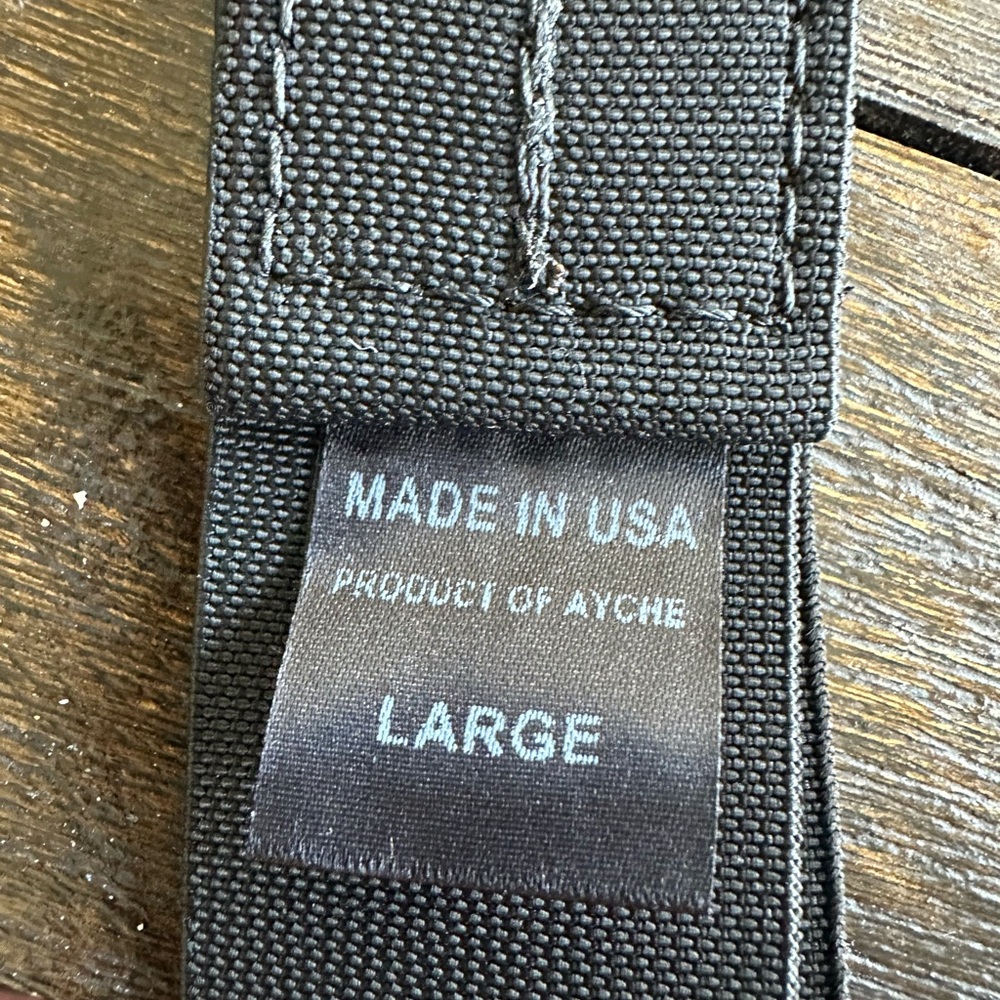 Hunter Constantine Ayche Blackout Men's Tactical Belt - Picture 3 of 3